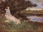 Charles conder Miss Raynor oil painting picture wholesale